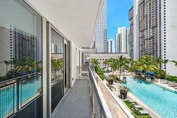 Private balconies in most units